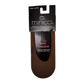 Minicci 1 Pack Pinecone Brown Liner Socks Size M/L 4-10