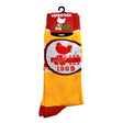 Woodstock 1969 Orange Crew Socks