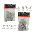 Mummy/skeleton Army 8pk Halloween Figures Party Favor/classroom Exchange/pbh