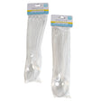 Serving Spoons/forks 4pk Clear Plastic 10in B&c Kitchen Pbh