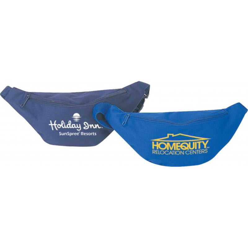Poly Zip-Up Fanny Packs - Choose Your Color(s)