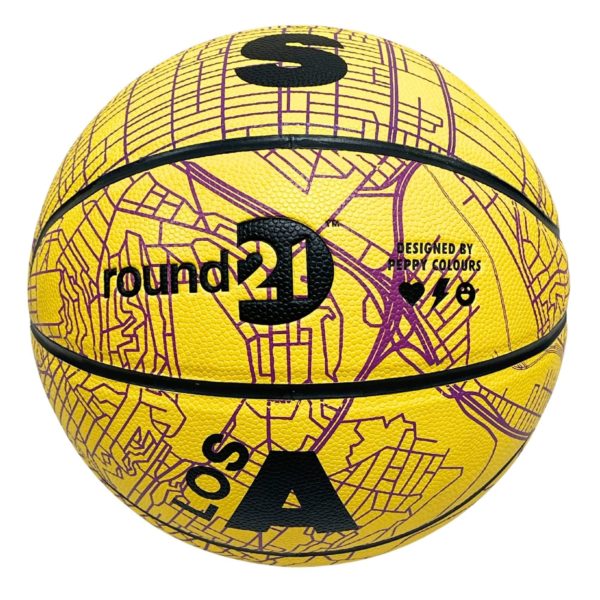 Round21 Los Angeles City Edition Official Size Basketball