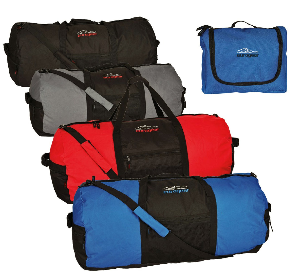 24" Duffel Bags w/ Detachable External Compartments