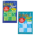 Puzzle Book Sudoku 2 Assorted Ppd $3.95 Floor Display Made In Usa