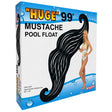 Huge 99" Black Mustache Pool Float