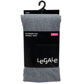 Legale 80D Tights Size XL Charcoal