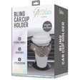 AutoLux Bling Car Cup Holder in Silver