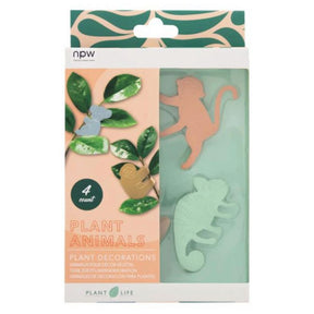 NPW 4 Pack Plant Animals Hanging Plant Decorations
