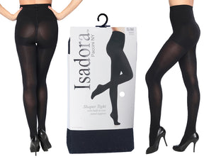 Women's 70 Denier Black Opaque Spandex Tights