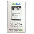 EG Tech 2.4 Amp Dual USB Wall Charger Plug