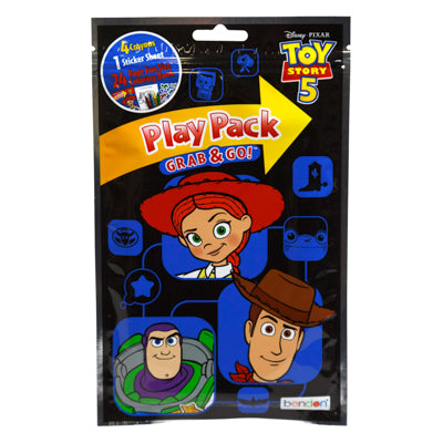 Play Pack Toy Story 5 4crayons, 25stickers , 24pg Fun Size Color Book Sell In Usa Only