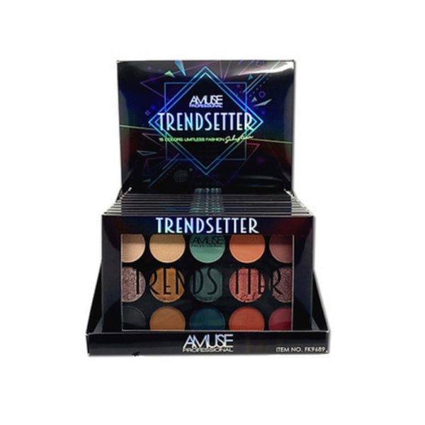 Amuse Trendsetter Eyeshadow Palette in Countertop Display