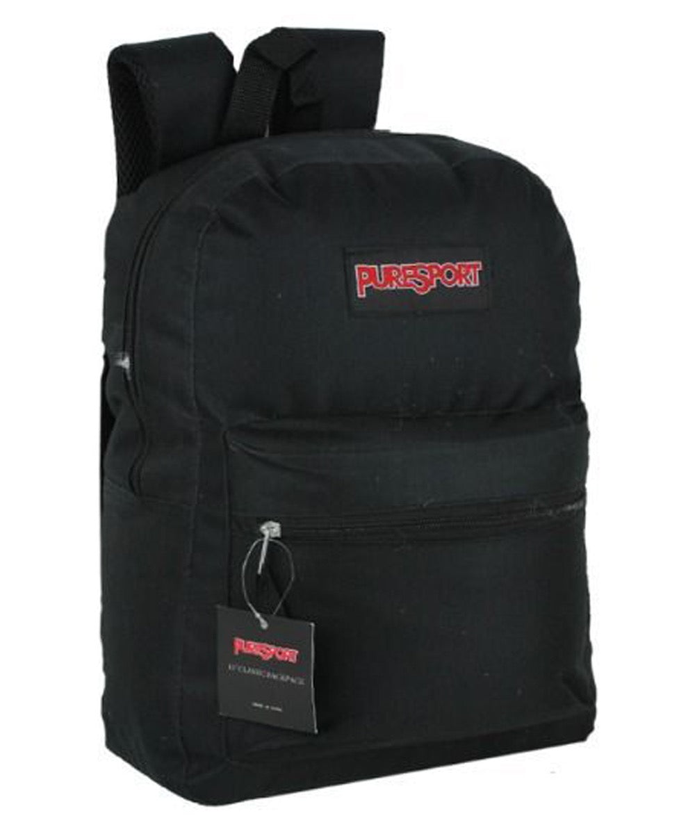 15" Classic PureSport Backpacks - Black
