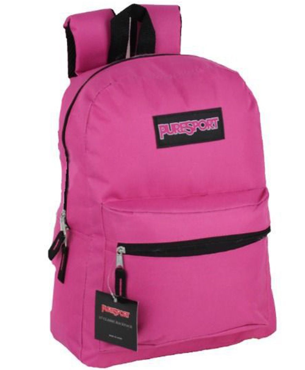 19" Classic PureSport Backpacks - Pink