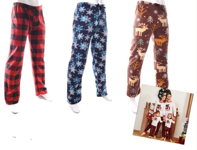 Men's Cosy Christmas Printed Pajama Pants