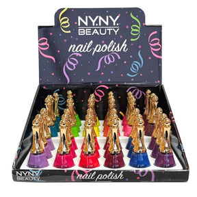 NY. NY. Beauty Bright Shades Nail Polish in Countertop Display