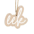 Ornament 4x4x.25 Eek Neutral/white Wood (3.00)