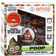 World Tech Toys Poop Emoji Motion Sensing Rechargeable UFO Ball Helicopter