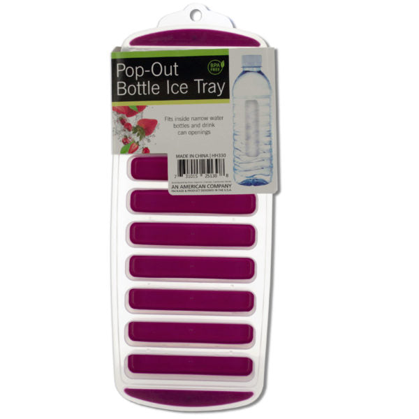 Pop-Out Bottle Ice Tray