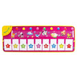 Piano Keyboard 39.5" Interactive Music Touch Play Mat in Pink Design