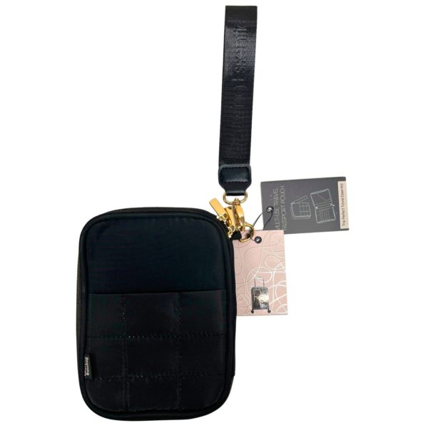 Roaming Essentials Passport Travel Folio in Black