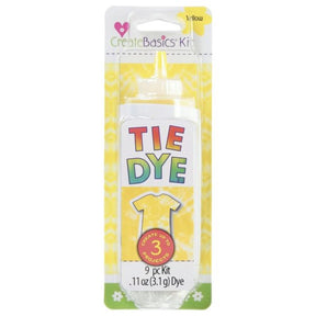 Create Basics Yellow Tie Dye Kit