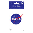 NASA 4"x 8" Adhesive Decal Sticker