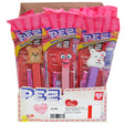 Pez Valentine Counter Display Dispenser + 2 Rolls Candy 4 Assorted