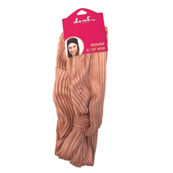 DCNL Peach Twisted Headwrap