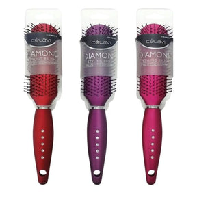 Celavi Diamond Styling Hair Brush in Assorted Colors