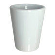 1.5oz White Ceramic Shot Cup
