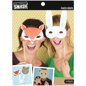 Animal Mask Photo Prop Set