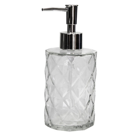 350ml Geometrical "Glass" Bottle with Pump