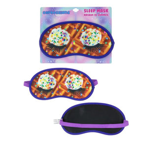 Waffle Print Sleep Mask