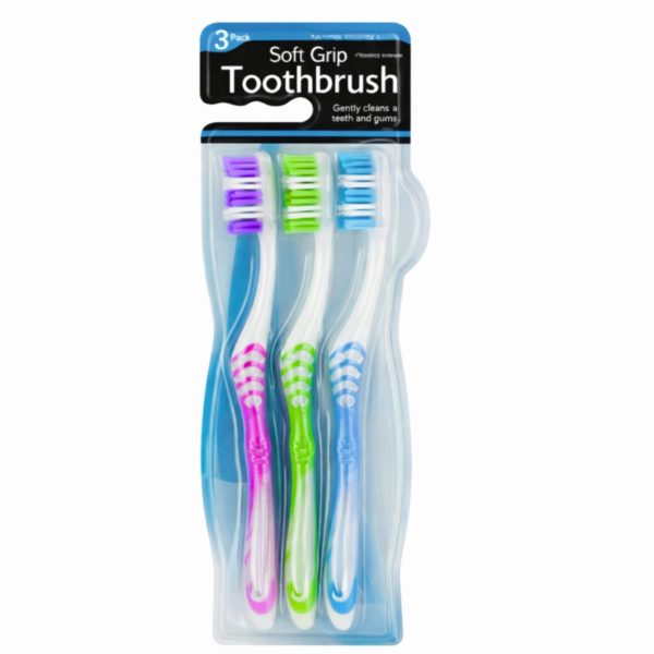 Soft Grip Toothbrush Set