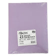 Paper Accents 25 Count 8.5" x 11" Lilac Smooth Cardstock