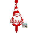 Believe Gnome Glow in the Dark Yard Stake