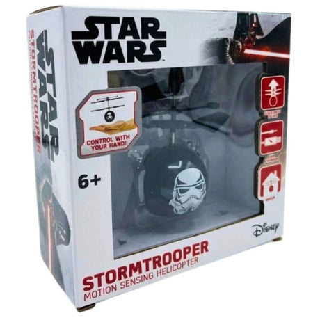 World Tech Toys Star Wars Stormtrooper Motion Sensing Rechargeable UFO Ball Helicopter