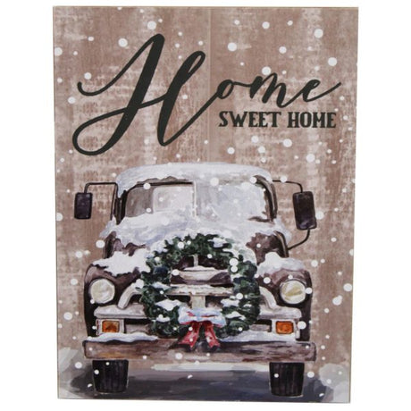 Home Sweet Home Vintage Truck Decor
