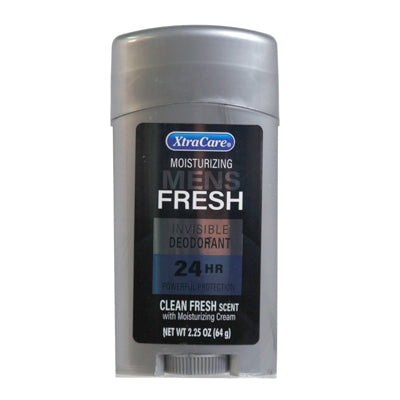 Deodorant Stick 2.25oz Clean & Fresh W/moisturizing Cream Men's Xtracare