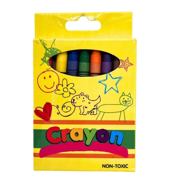 KIPP 8 Pack Colorful Crayons