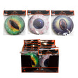 Eyes Giant Creature 2pk 5.9in Dia / 3 Ast W/ Adhesive Back Peggable Pbh / 30pc Pdq