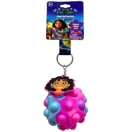 Encanto Multicolor Fidget Popper Key Chain