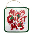 Merry Christmas Wall Sign Colorful Holiday Home Decor
