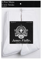 Men's White Athletic Crew Socks - Size 10-13 - 6-Pair Packs
