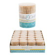 Toothpicks 500ct In Round Storage Jar/24pc Pdq/b&c