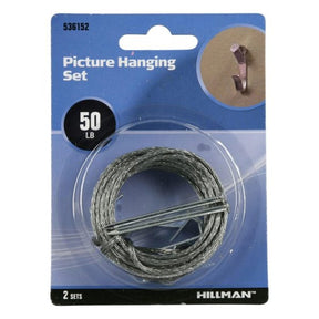 Hillman 50lb Picture Hanging Set