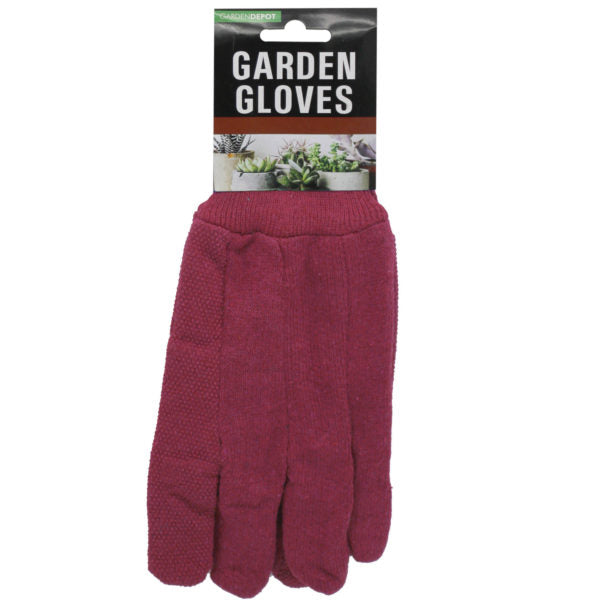 Two-Tone Assorted Color Adult Garden Gloves