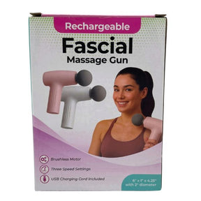 Three-Setting Rechargeable Lightweight Fascial Massage Gun