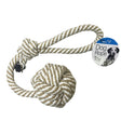 Rope Ball Pet Dog Toy With Loop Handle